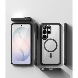Ringke Fusion Bold Magnetic MagSafe Case for Samsung Galaxy S26 Ultra - Clear Black