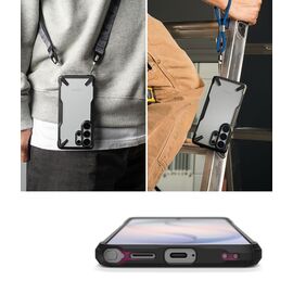 Ringke Fusion X Case for Samsung Galaxy S26 Ultra - Clear Black