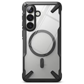 Ringke Fusion X Magnetic MagSafe Case for Samsung Galaxy S26+ - Clear Black