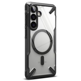 Ringke Fusion X Magnetic MagSafe Case for Samsung Galaxy S26+ - Clear Black