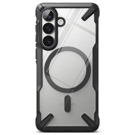 Ringke Fusion X Magnetic MagSafe Case for Samsung Galaxy S26 - Clear Black