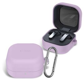 Tech-Protect Silicone Hook Case for Samsung Galaxy Buds 4 / 4 Pro - Purple