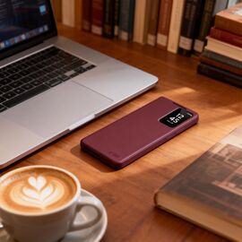 Tech-Protect Smart Wallet Case for Samsung Galaxy S26 Ultra - Burgundy | Techbox