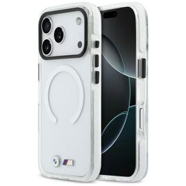 BMW M IML Shockproof Metal Logos MagSafe Case for iPhone 17 Pro - Clear