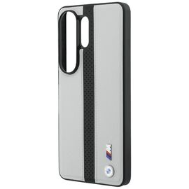 BMW Perforated Stripe Logo MagSafe Case for Samsung Galaxy S26 Ultra - Gray