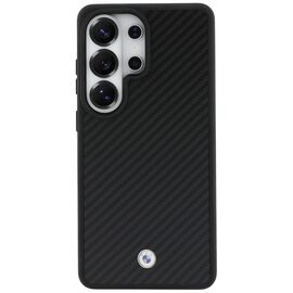 BMW Sign Magnetic Carbon Fiber MagSafe Case for Samsung Galaxy S26 Ultra - Black