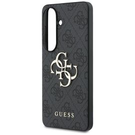 Guess 4G Big Metal Logo Case for Samsung Galaxy S26 - Black