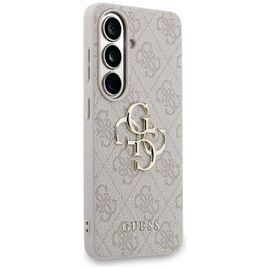 Guess 4G Big Metal Logo Case for Samsung Galaxy S26 Plus - Pink