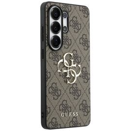 Guess 4G Big Metal Logo Case for Samsung Galaxy S26 Ultra - Brown