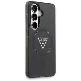 Guess IML Gradient Triangle MagSafe Case for Samsung Galaxy S26 - Black