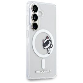 Karl Lagerfeld IML Peekaboo Choupette MagSafe Case for Samsung Galaxy S26 - Transparent