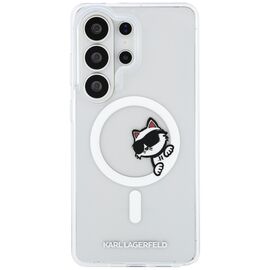 Karl Lagerfeld IML Peekaboo Choupette MagSafe case for Samsung Galaxy S26 Ultra - transparent