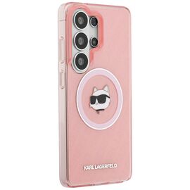 Karl Lagerfeld IML Repeated Choupette MagSafe Case for Samsung Galaxy S26 Ultra - Pink