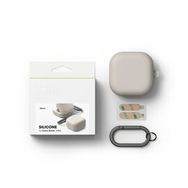 Ringke Silicone Case for Samsung Galaxy Buds 4 / 4 Pro - Beige