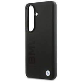 BMW Leather Hot Stamp MagSafe Case for Samsung Galaxy S26 - Black