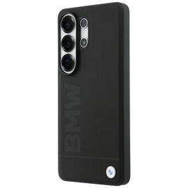 BMW Leather Hot Stamp MagSafe Case for Samsung Galaxy S26 Ultra - Black