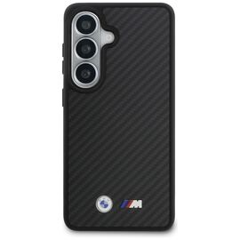 BMW M Kevlar Logo MagSafe Case for Samsung Galaxy S26 - Black