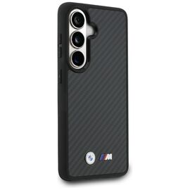BMW M Kevlar Logo MagSafe Case for Samsung Galaxy S26 - Black
