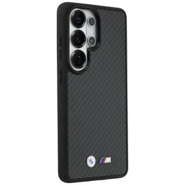 BMW M Kevlar Logo MagSafe Case for Samsung Galaxy S26 Ultra - Black