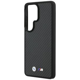 BMW M Kevlar Logo MagSafe Case for Samsung Galaxy S26 Ultra - Black