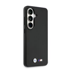 BMW M Metal Logo MagSafe Case for Samsung Galaxy S26 - Black