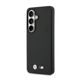 BMW M Metal Logo MagSafe Case for Samsung Galaxy S26+ - Black