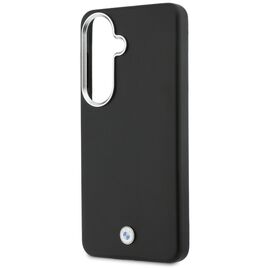 BMW Sign Metal Logo MagSafe Case for Samsung Galaxy S26+ - Black