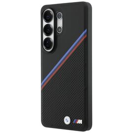 BMW Tricolor Metal Logo MagSafe Case for Samsung Galaxy S26 Ultra - Black