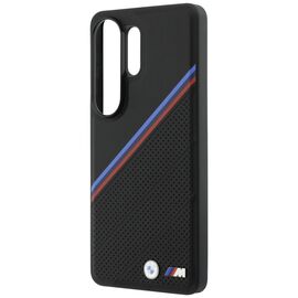BMW Tricolor Metal Logo MagSafe Case for Samsung Galaxy S26 Ultra - Black