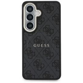 Etui Guess 4G Embossed Ring MagSafe na Samsung Galaxy S26+ - czarne