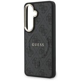Etui Guess 4G Embossed Ring MagSafe na Samsung Galaxy S26+ - czarne