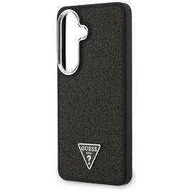 Etui Guess Fixed Glitter Triangle MagSafe na Samsung Galaxy S26 - czarne