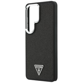 Etui Guess Fixed Glitter Triangle MagSafe na Samsung Galaxy S26 Ultra - czarne