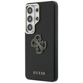 Etui Guess Grained Big 4G Metal Logo na Samsung Galaxy S26 Ultra - czarne