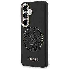 Etui Guess Perforated Logo MagSafe na Samsung Galaxy S26 - czarne