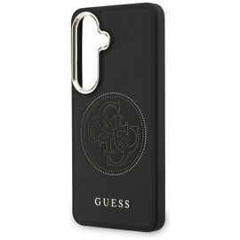 Etui Guess Perforated Logo MagSafe na Samsung Galaxy S26 - czarne