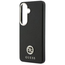 Etui Guess Rhinestone Round Logo MagSafe na Samsung Galaxy S26 - czarne