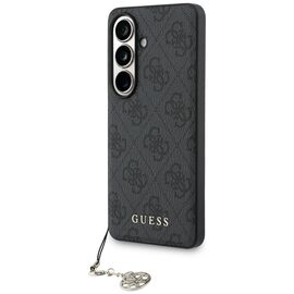Guess 4G Classic Logo Charm MagSafe case for Samsung Galaxy S26 - black
