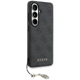 Guess 4G Classic Logo Charm MagSafe case for Samsung Galaxy S26 - black