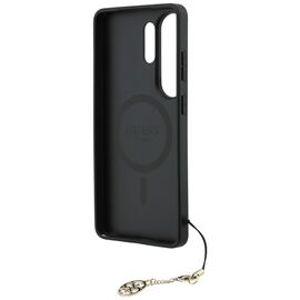 Guess 4G Classic Logo Charm MagSafe Case for Samsung Galaxy S26 Ultra - Brown