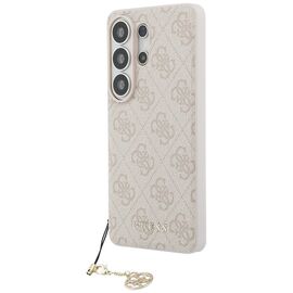 Guess 4G Classic Logo Charm MagSafe Case for Samsung Galaxy S26 Ultra - Pink