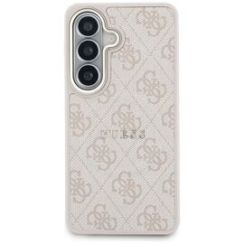 Guess 4G Embossed Ring MagSafe Case for Samsung Galaxy S26 - Pink