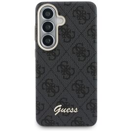 Guess 4G Script MagSafe Case for Samsung Galaxy S26 - Black