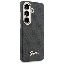 Guess 4G Script MagSafe Case for Samsung Galaxy S26 - Black