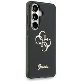 Guess IML Big Metal 4G Script case for Samsung Galaxy S26 - black