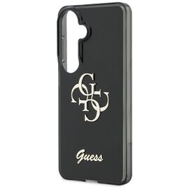 Guess IML Big Metal 4G Script case for Samsung Galaxy S26 - black