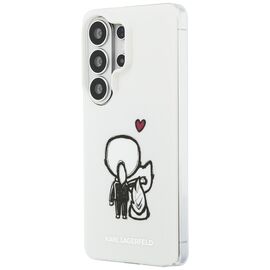 Karl Lagerfeld IML Karl&amp;Choupette MagSafe Case for Samsung Galaxy S26 Ultra - Transparent