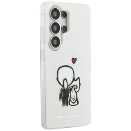 Karl Lagerfeld IML Karl&amp;Choupette MagSafe Case for Samsung Galaxy S26 Ultra - Transparent