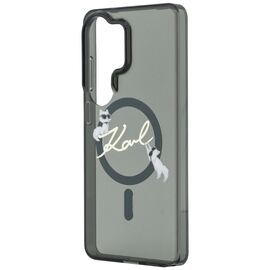 Karl Lagerfeld IML KC Script MagSafe Case for Samsung Galaxy S26 Ultra - Black
