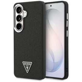 Guess Fixed Glitter Triangle MagSafe case for Samsung Galaxy S26+ - black
